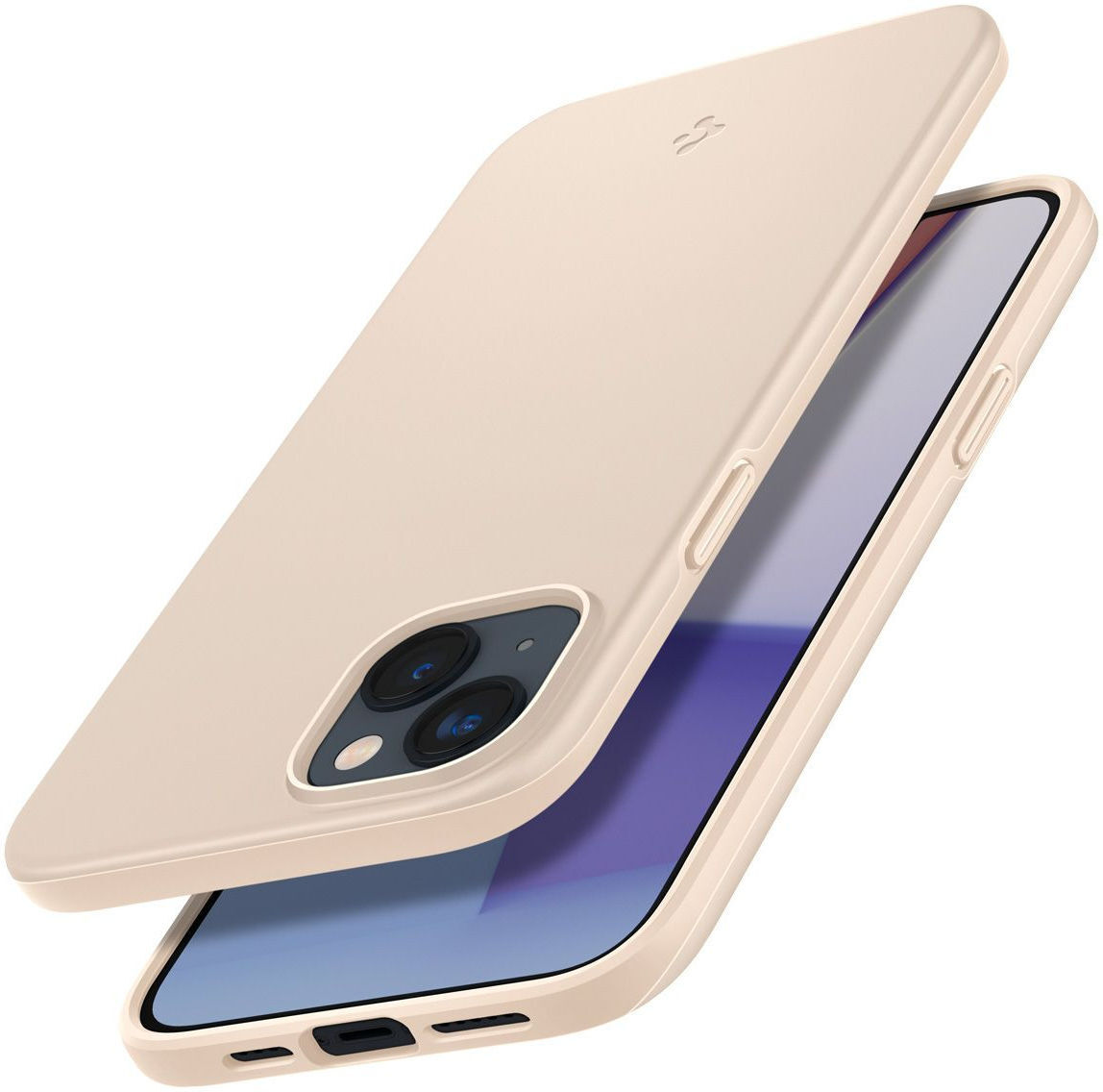 Spigen Thin Fit Apple iPhone 14 Plus Hoesje Back Cover Beige afbeelding 13
