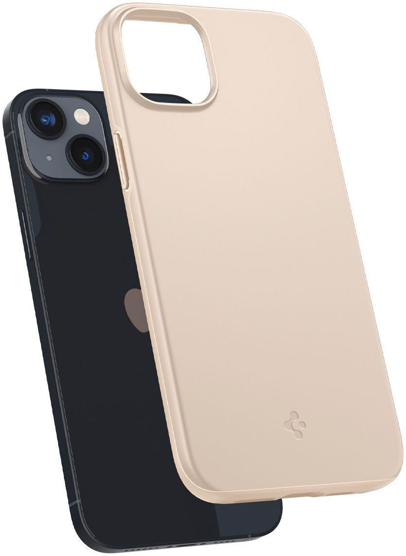 Spigen Thin Fit Apple iPhone 14 Plus Hoesje Back Cover Beige afbeelding 2