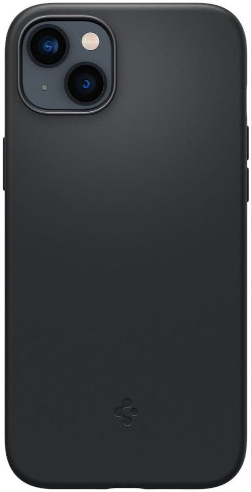 Spigen Silicone Fit Apple iPhone 14 Plus Hoesje MagSafe Zwart afbeelding 3