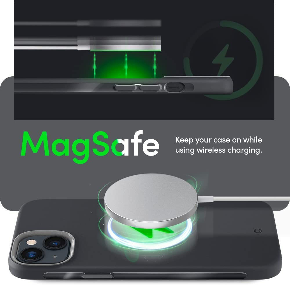 Spigen Cyrill Ultra Color MagSafe Apple iPhone 14 Plus Hoesje Grijs afbeelding 5