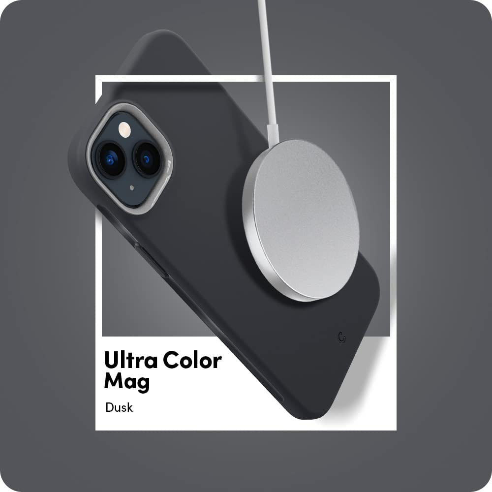 Spigen Cyrill Ultra Color MagSafe Apple iPhone 14 Plus Hoesje Grijs afbeelding 8