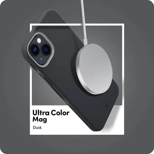 Spigen Cyrill Ultra Color MagSafe Apple iPhone 14 Plus Hoesje Grijs afbeelding 8
