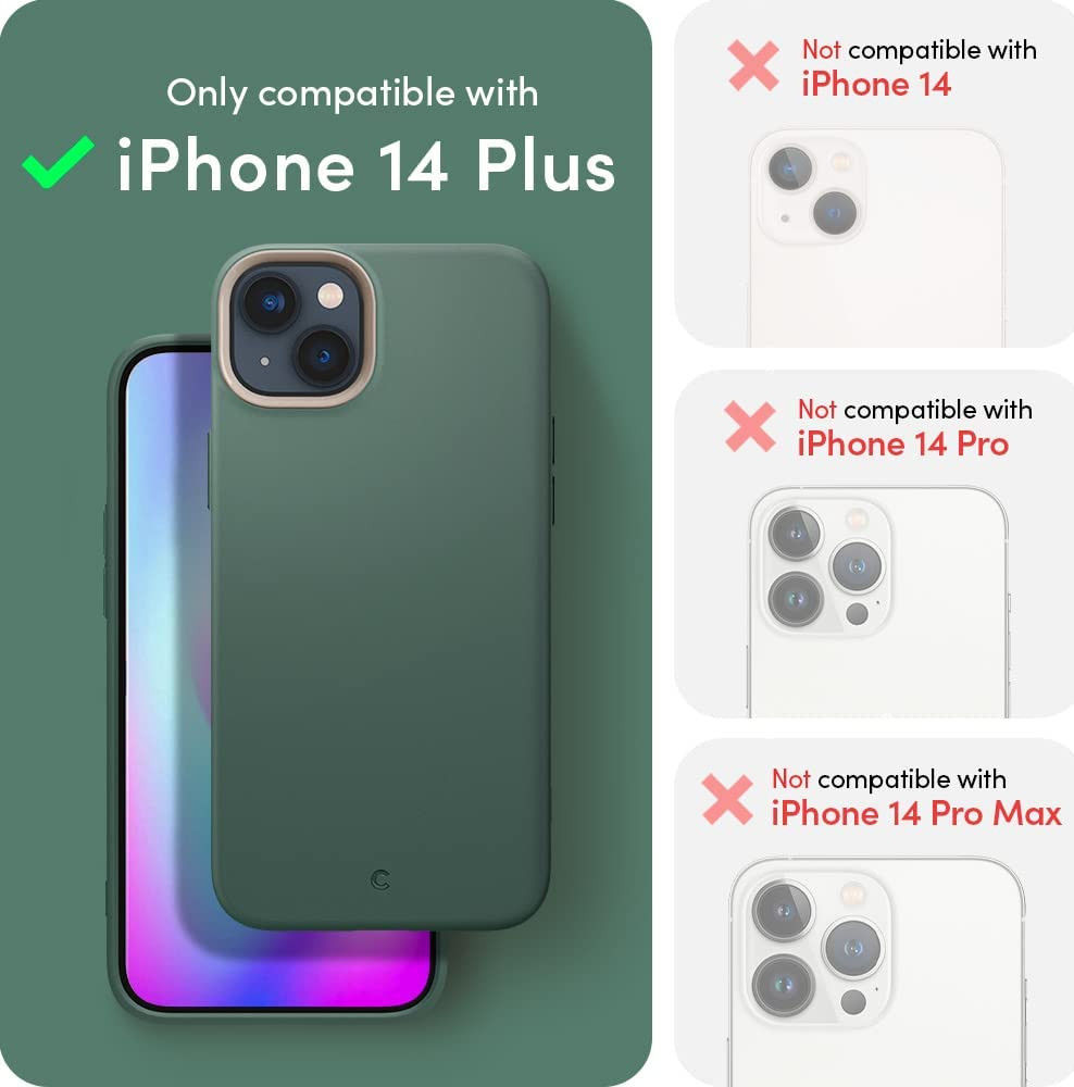 Spigen Cyrill Ultra Color MagSafe Apple iPhone 14 Plus Hoesje Groen afbeelding 9