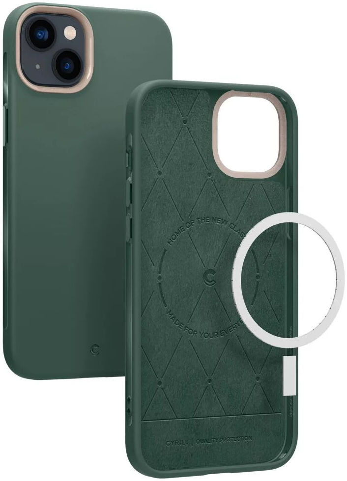 Spigen Cyrill Ultra Color MagSafe Apple iPhone 14 Plus Hoesje Groen afbeelding 12