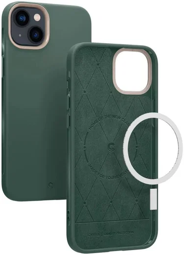 Spigen Cyrill Ultra Color MagSafe Apple iPhone 14 Plus Hoesje Groen afbeelding 12