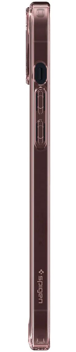 Spigen Ultra Hybrid Apple iPhone 14 Hoesje Back Cover Transparant Roze afbeelding 12
