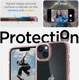 Spigen Ultra Hybrid Apple iPhone 14 Hoesje Back Cover Transparant Roze afbeelding 5