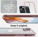Spigen Ultra Hybrid Apple iPhone 14 Hoesje Back Cover Transparant Roze afbeelding 6