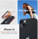 Spigen Ultra Hybrid Apple iPhone 14 Hoesje Back Cover Transparant Roze afbeelding 9