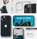 Spigen Ultra Hybrid Apple iPhone 14 Hoesje Back Cover Frost Clear afbeelding 4