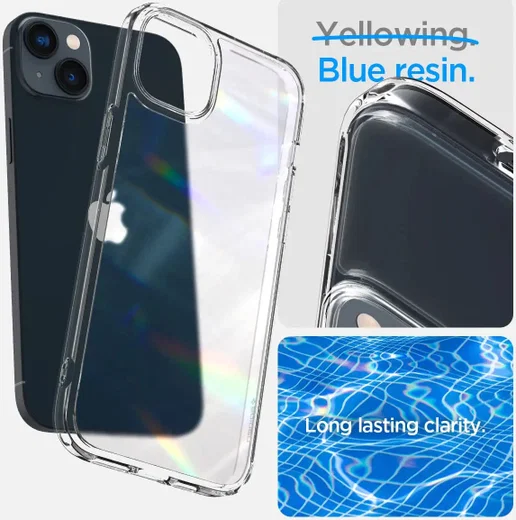 Spigen Ultra Hybrid Apple iPhone 14 Hoesje Back Cover Frost Clear afbeelding 7