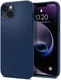 Spigen Silicone Fit Apple iPhone 14 Hoesje MagSafe Back Cover Blauw afbeelding 1
