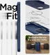 Spigen Silicone Fit Apple iPhone 14 Hoesje MagSafe Back Cover Blauw afbeelding 4