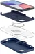 Spigen Silicone Fit Apple iPhone 14 Hoesje MagSafe Back Cover Blauw afbeelding 9