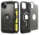 Spigen Tough Armor MagSafe Apple iPhone 14 Hoesje Back Cover Gunmetal afbeelding 1