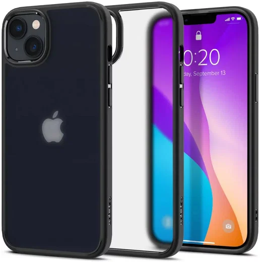 Spigen Ultra Hybrid Apple iPhone 14 Plus Hoesje Back Cover Zwart afbeelding 1