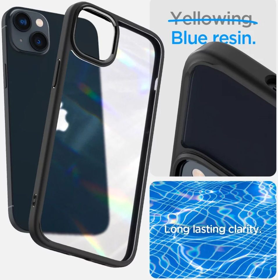 Spigen Ultra Hybrid Apple iPhone 14 Plus Hoesje Back Cover Zwart afbeelding 6
