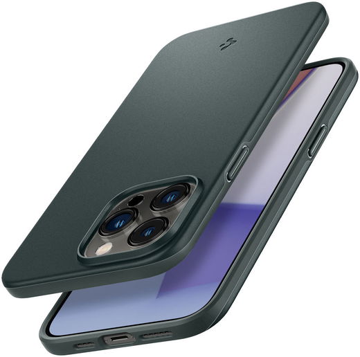 Spigen Thin Fit Apple iPhone 14 Pro Max Hoesje Back Cover Groen afbeelding 4