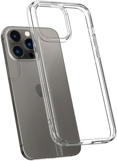 Spigen Ultra Hybrid Apple iPhone 14 Pro Hoesje Back Cover Transparant afbeelding 1