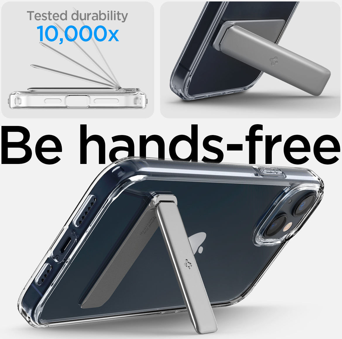 Spigen Ultra Hybrid S Apple iPhone 14 Hoesje Back Cover Transparant afbeelding 11