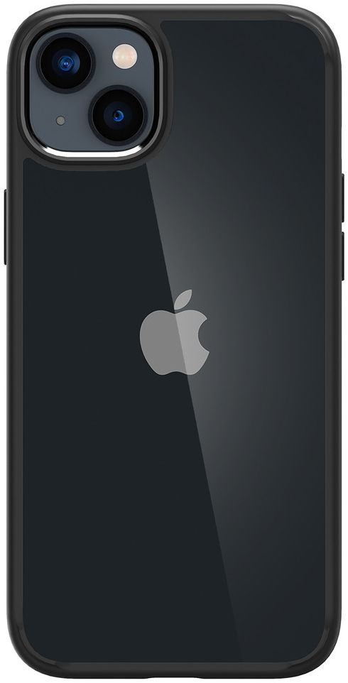 Spigen Crystal Hybrid Apple iPhone 14 Hoesje Back Cover Zwart afbeelding 3