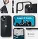 Spigen Crystal Hybrid Apple iPhone 14 Hoesje Back Cover Zwart afbeelding 6