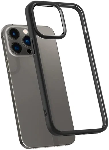 Spigen Ultra Hybrid Apple iPhone 14 Pro Max Hoesje Matte Zwart afbeelding 10