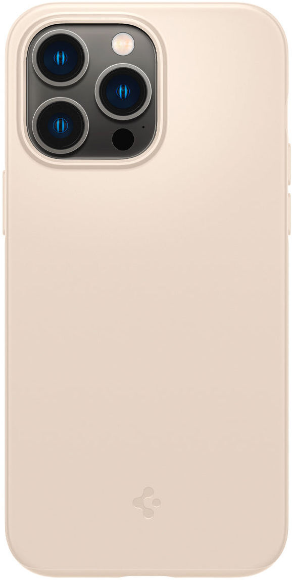 Spigen Thin Fit Apple iPhone 14 Pro Max Hoesje Back Cover Beige afbeelding 1