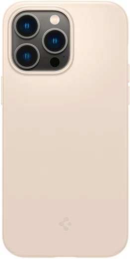 Spigen Thin Fit Apple iPhone 14 Pro Max Hoesje Back Cover Beige afbeelding 1
