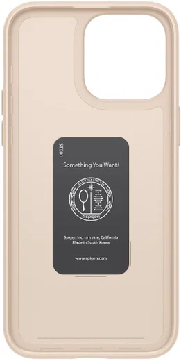 Spigen Thin Fit Apple iPhone 14 Pro Max Hoesje Back Cover Beige afbeelding 7