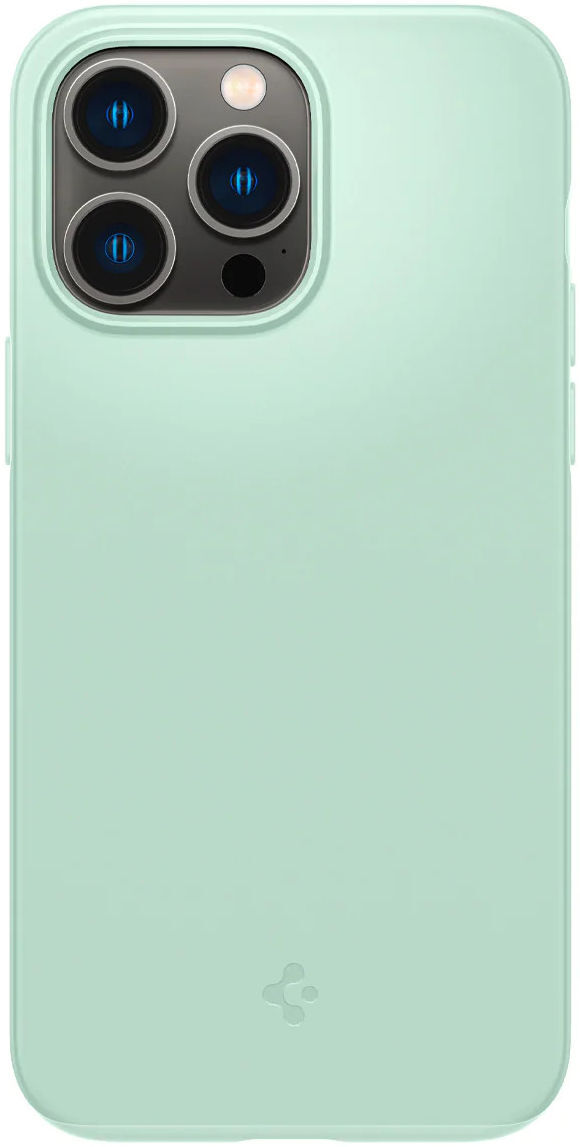 Spigen Thin Fit Apple iPhone 14 Pro Hoesje Back Cover Mint Groen afbeelding 3