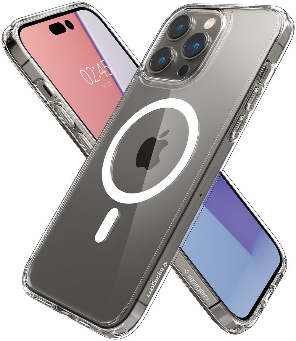Spigen Ultra Hybrid MagSafe Apple iPhone 14 Pro Hoesje Wit afbeelding 2