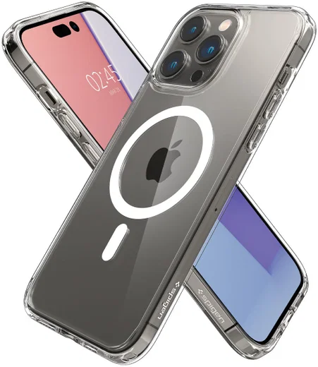 Spigen Ultra Hybrid MagSafe Apple iPhone 14 Pro Hoesje Wit afbeelding 2