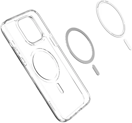 Spigen Ultra Hybrid MagSafe Apple iPhone 14 Pro Hoesje Wit afbeelding 13