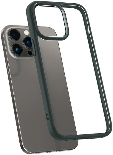 Spigen Ultra Hybrid Apple iPhone 14 Pro Max Hoesje Groen afbeelding 4