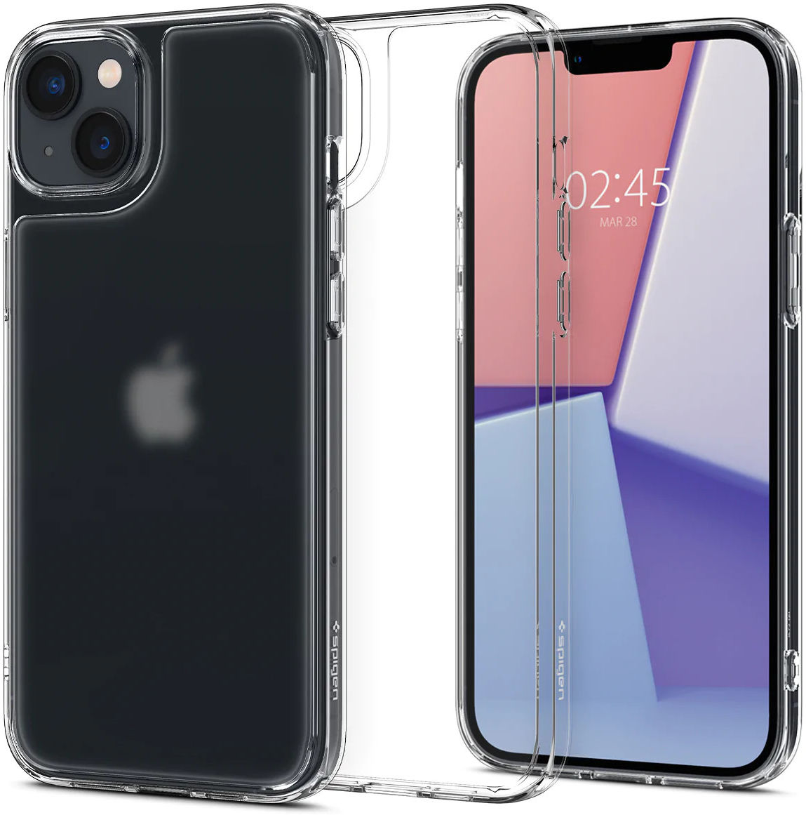 Spigen Quartz Hybrid Apple iPhone 14 Hoesje Matte Transparant afbeelding 1