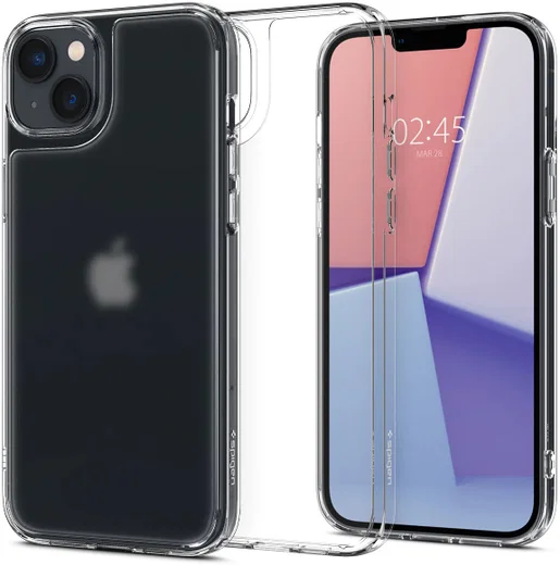 Spigen Quartz Hybrid Apple iPhone 14 Hoesje Matte Transparant afbeelding 1