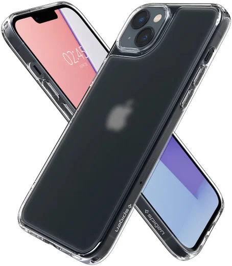 Spigen Quartz Hybrid Apple iPhone 14 Hoesje Matte Transparant afbeelding 3