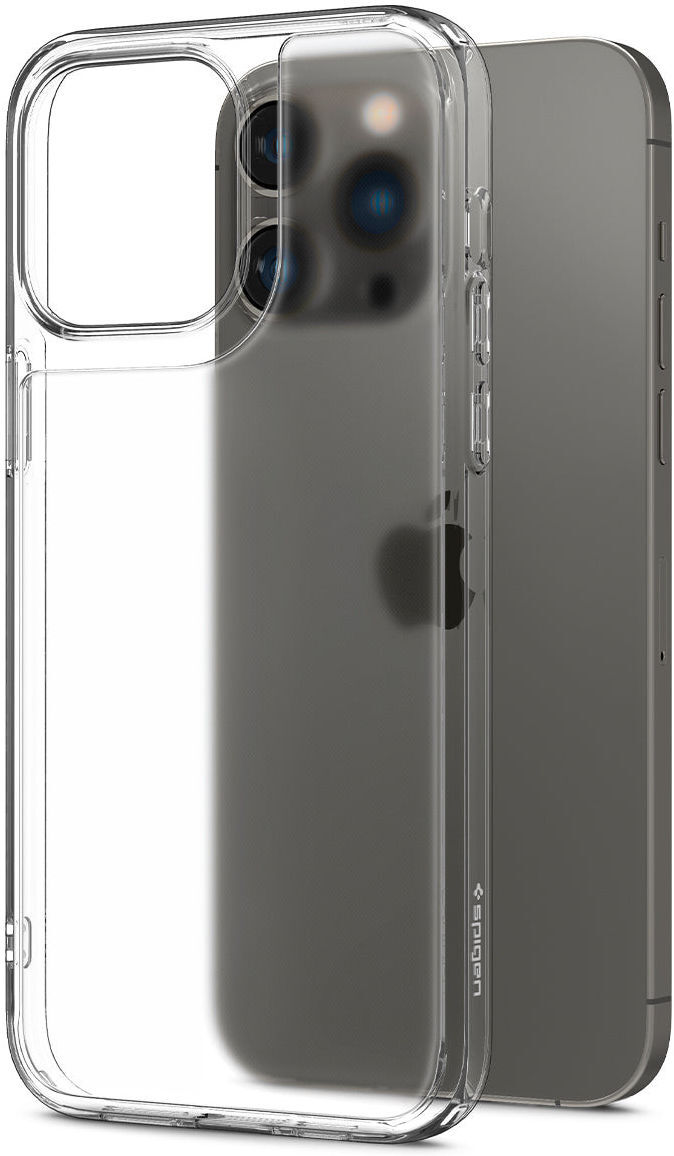 Spigen Quartz Hybrid Apple iPhone 14 Pro Max Hoesje Matte Transparant afbeelding 3