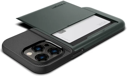 Spigen Slim Armor CS Apple iPhone 14 Pro Max Hoesje Groen afbeelding 5