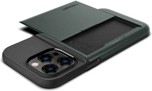 Spigen Slim Armor CS Apple iPhone 14 Pro Max Hoesje Groen afbeelding 6