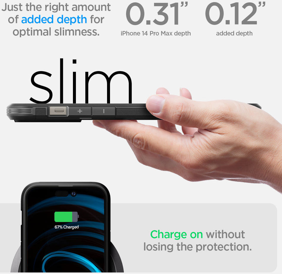Spigen Tough Armor MagSafe Apple iPhone 14 Pro Max Hoesje Zwart afbeelding 14