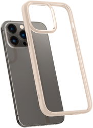 Spigen Ultra Hybrid Apple iPhone 14 Pro Hoesje Back Cover Beige afbeelding