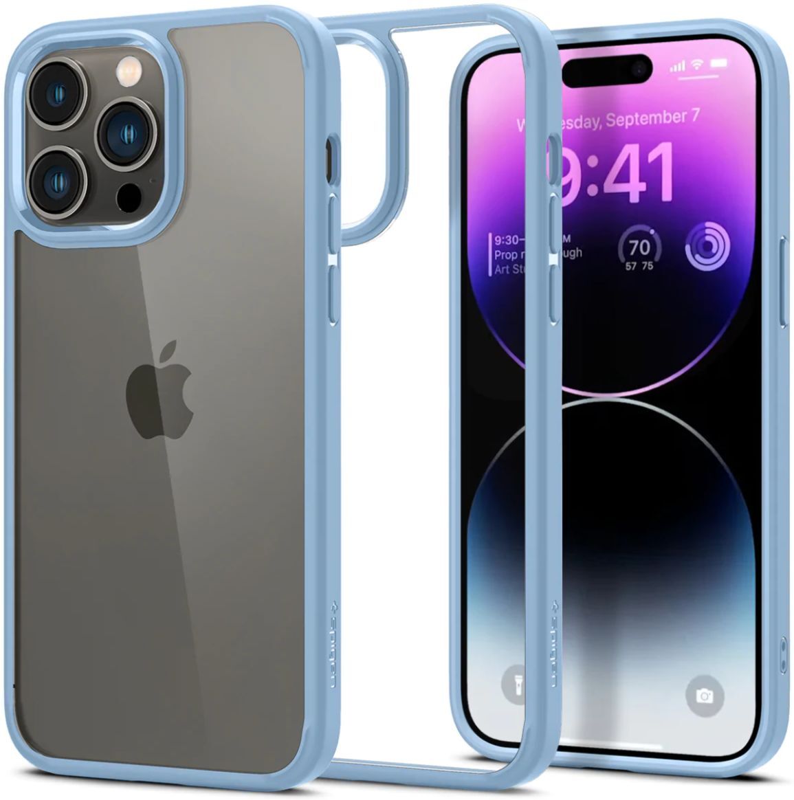 Spigen Ultra Hybrid Apple iPhone 14 Pro Max Hoesje Blauw afbeelding 1