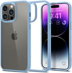 Spigen Ultra Hybrid Apple iPhone 14 Pro Max Hoesje Blauw afbeelding