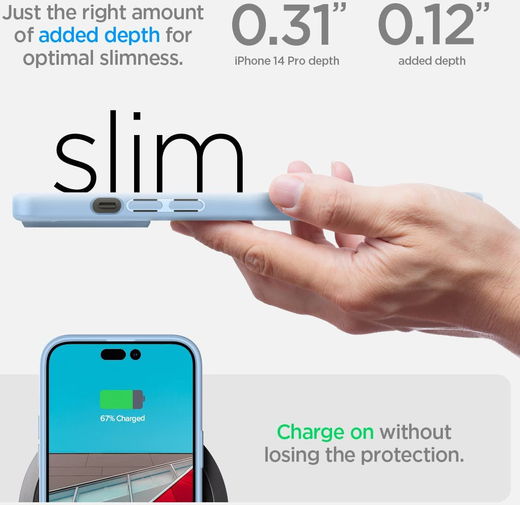 Spigen Ultra Hybrid Apple iPhone 14 Pro Hoesje Back Cover Blauw afbeelding 4