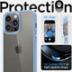 Spigen Ultra Hybrid Apple iPhone 14 Pro Hoesje Back Cover Blauw afbeelding 3