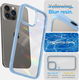 Spigen Ultra Hybrid Apple iPhone 14 Pro Hoesje Back Cover Blauw afbeelding 5