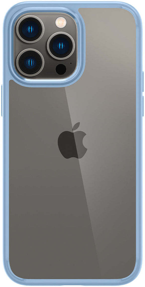Spigen Ultra Hybrid Apple iPhone 14 Pro Hoesje Back Cover Blauw afbeelding 10