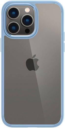 Spigen Ultra Hybrid Apple iPhone 14 Pro Hoesje Back Cover Blauw afbeelding 10
